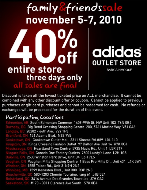 Adidas Outlet: Friends