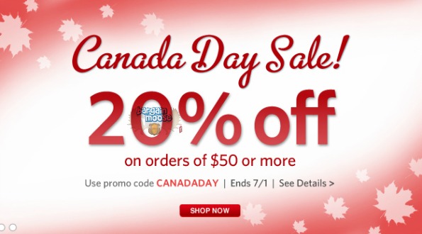 There is another new promo code out right now for Leap Frog Canada ...