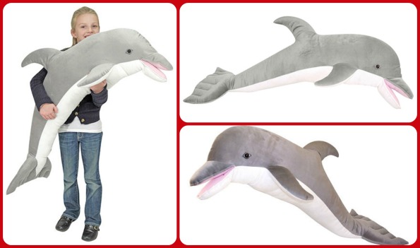 melissa and doug stuffed dolphin