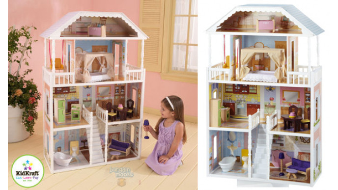 costco wooden dollhouse