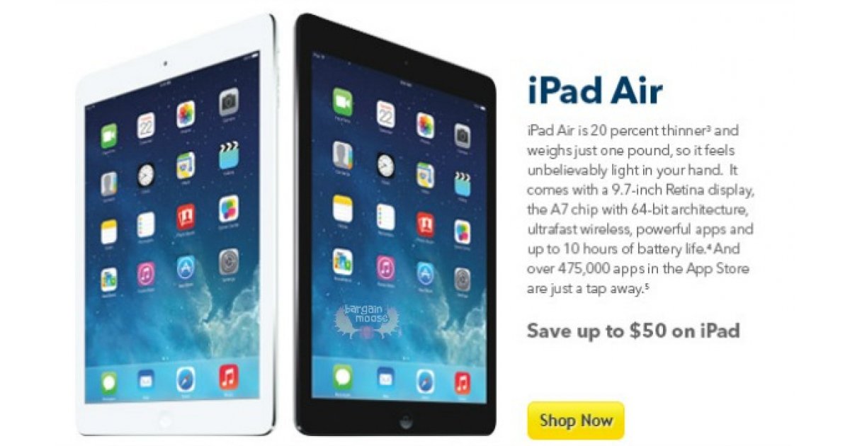 Best Buy Canada iPad Up To 50 Off