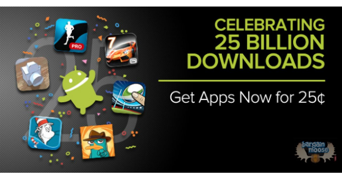 Get apps. 60 Billion downloads.