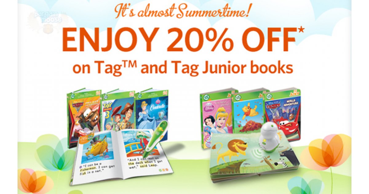 Leapfrog Canada Promo Code: 20% Discount On Tag Books