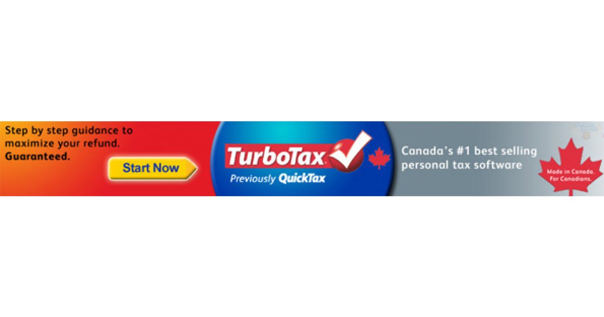 TurboTax Canada: 20% off TurboTax Online Editions