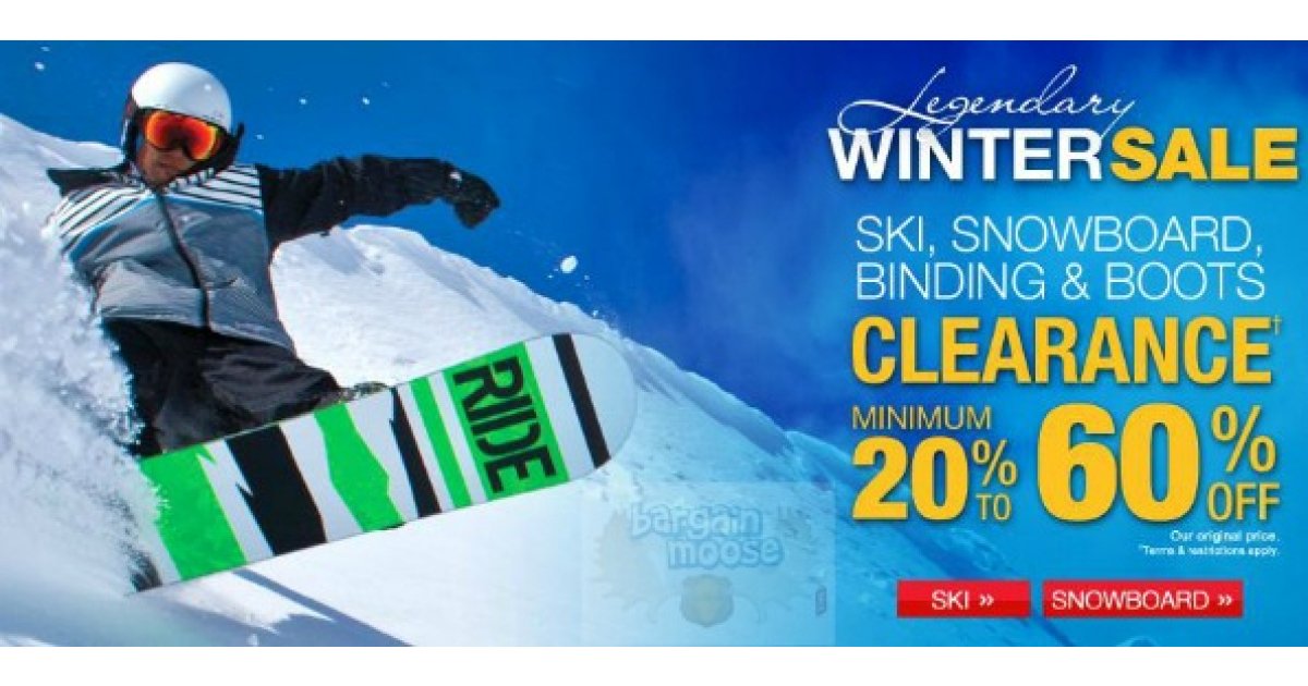 Ski & Snowboard Sales, Deals & Promos