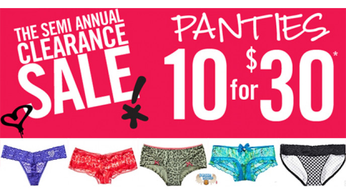 La Senza Canada: Panties 10 For $30