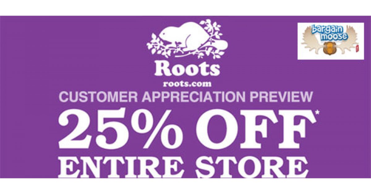 Roots Promo Code 25 Off!