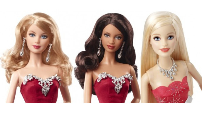 Dark Hair Barbie 2015 Holiday Doll Was 50 Now 25 Sears Ca
