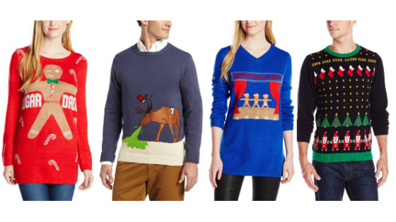 75% to 77% Off Ugly Christmas Sweaters - Only $16 @ Amazon.ca <em>HOT</em>