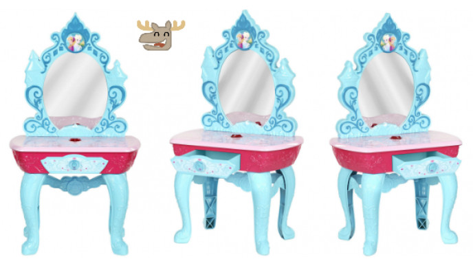 frozen mirror vanity walmart