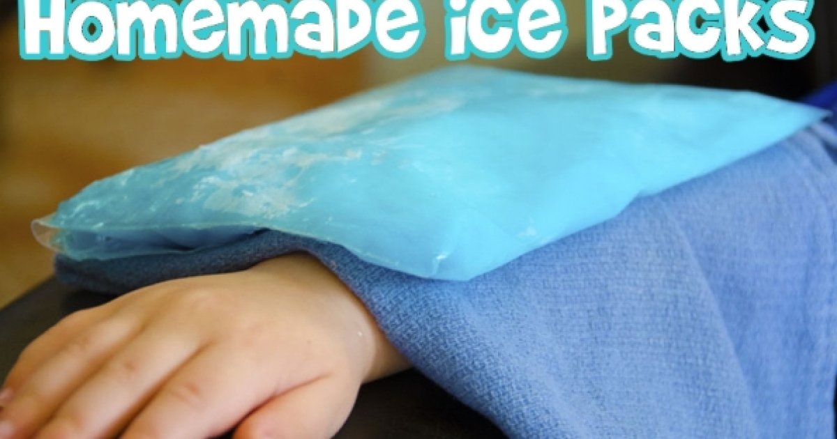 Make Your Own Ice Pack For Cheap!