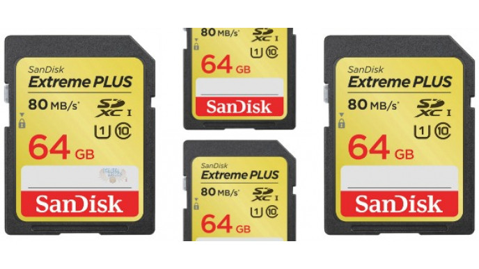 Best Buy: SanDisk Extreme Plus 64GB Class 10 UHS-I Memory Card Was