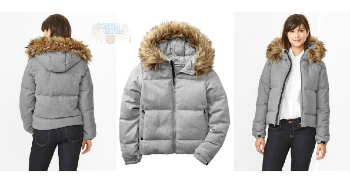 Gap Canada: Fur Trim Puffer Jacket Was $158 | Now $44 & Free Shipping ...