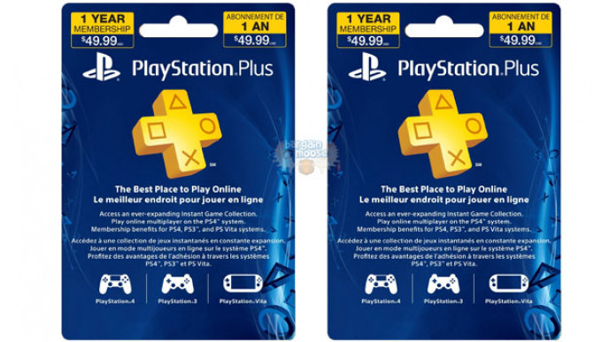 ps4 ps plus 1 year