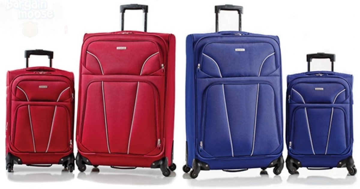 samsonite jaws 2 piece luggage set review