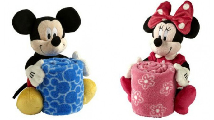 Minnie Or Mickie Plush And Blanket For 12 Walmart Ca