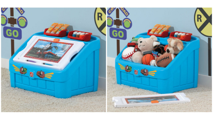 Thomas & Friends 2-in-1 Toy Box With Art Board Lid Now $53 @ Sears.ca