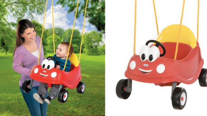 little tikes cozy coupe swing