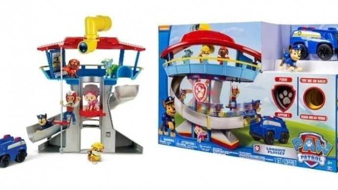 amazon paw patrol lookout tower