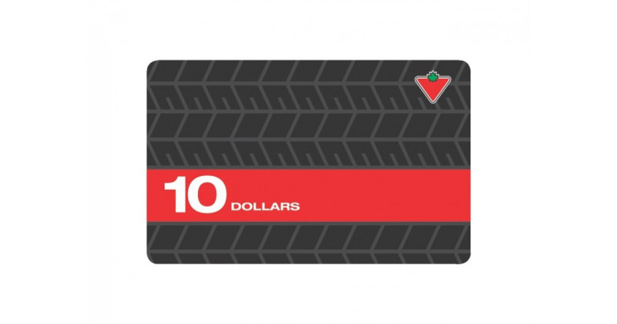 FREE Canadian Tire Gift Card With Purchase