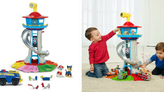 paw patrol tall lookout tower