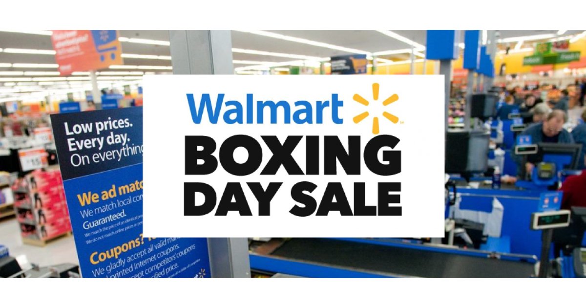 Walmart Boxing Day Sale 2017