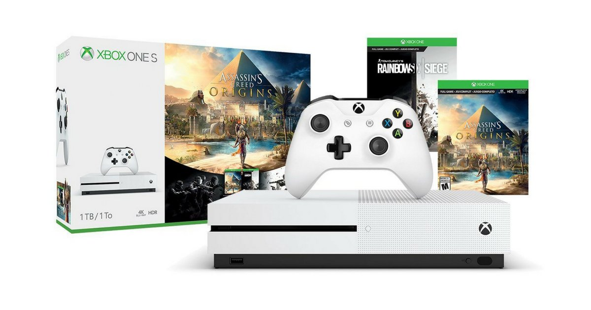 $100 off XBOX One S Bundles @ Amazon.ca