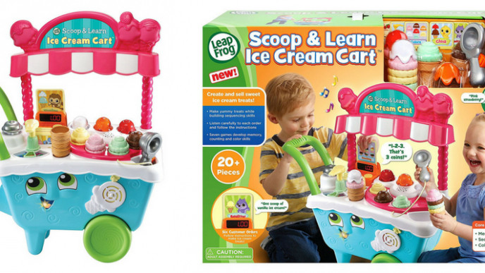 leapfrog ice cream cart toys r us