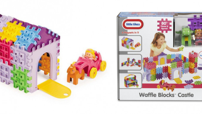 little tikes waffle blocks castle