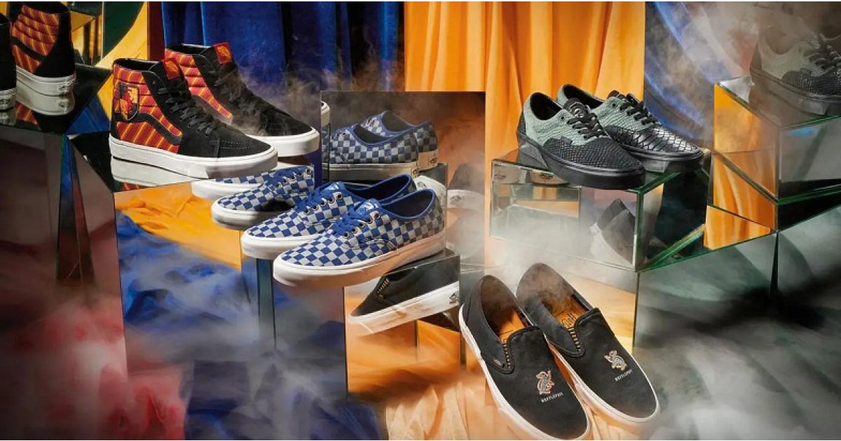 harry potter x vans hufflepuff