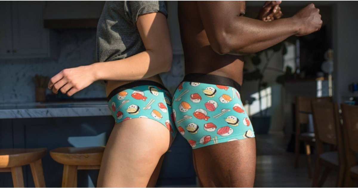 You and Your SO Can Buy Matching Undies!