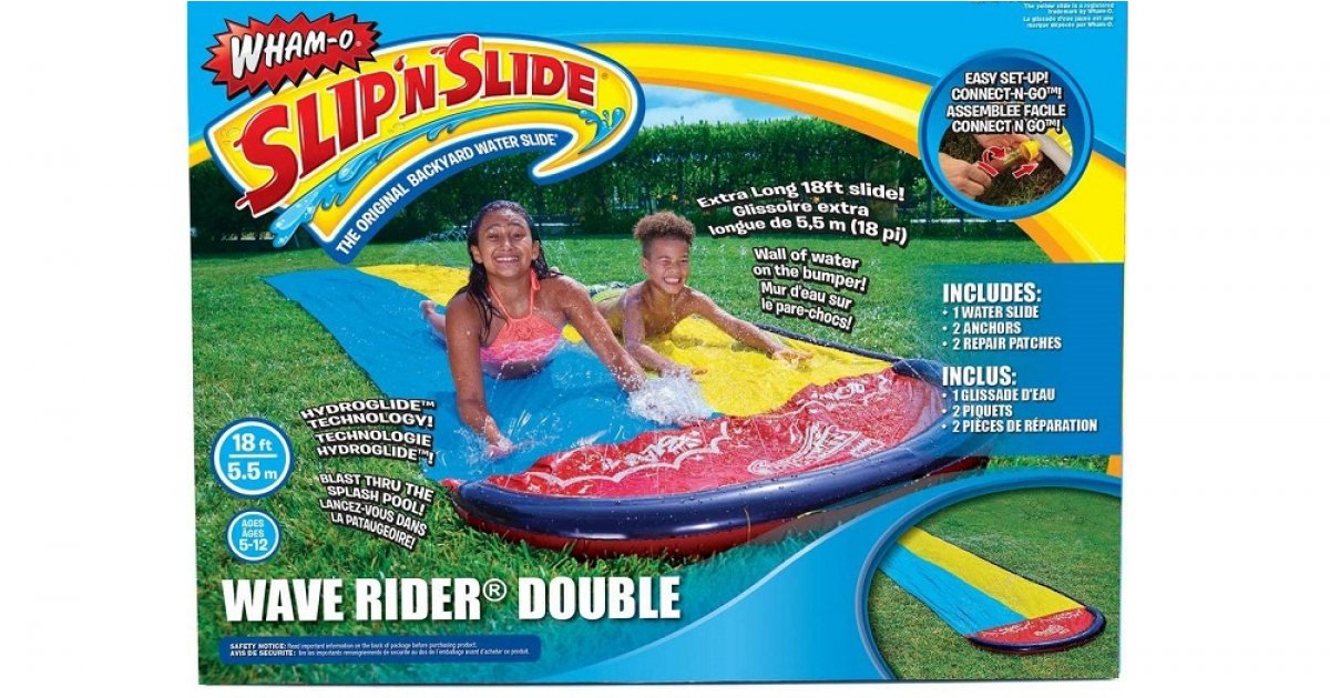 slip and slide wave rider double