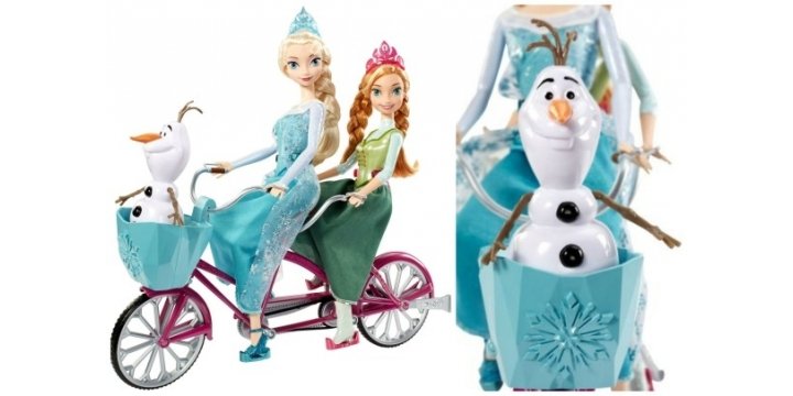 elsa and anna bike