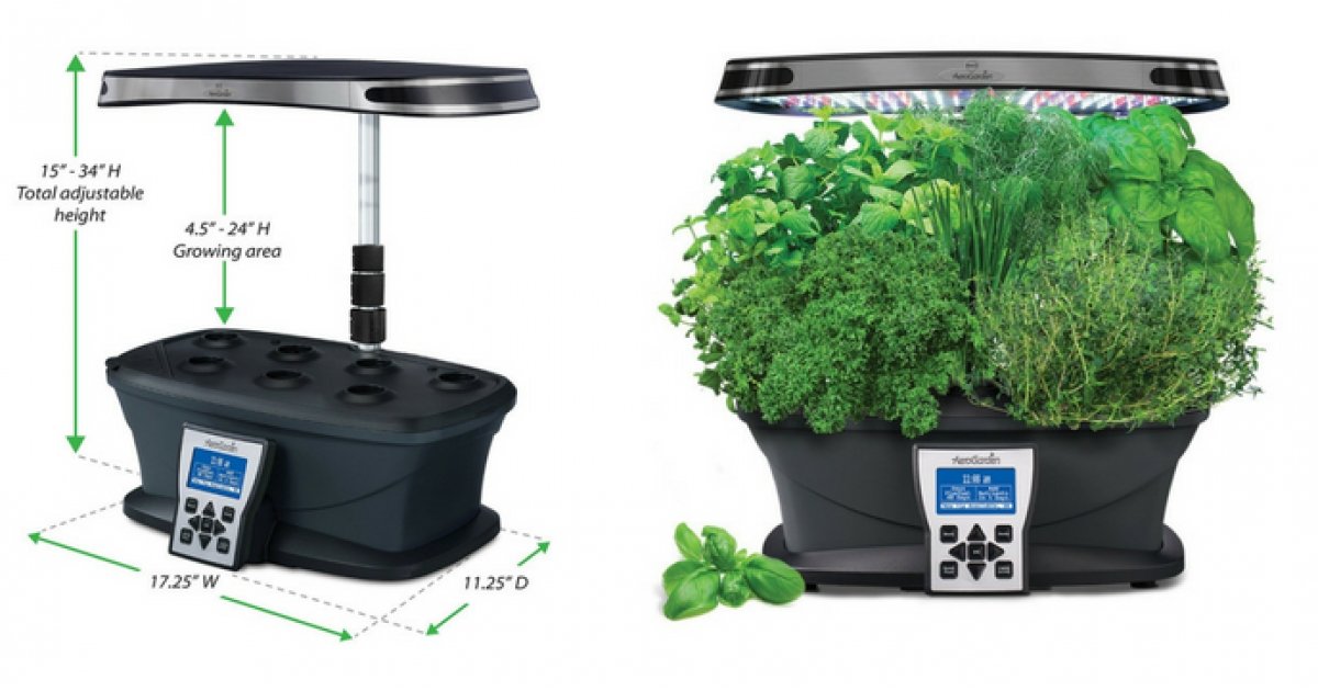 Miracle-Gro AeroGarden w Gourmet Herb Kit $219.95 @ Amazon.ca