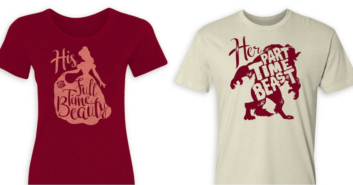 Disney Valentine's Day T-Shirts 2 for $55.19