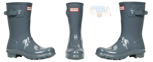 Hunter Original Short Rain Boots (Grey 